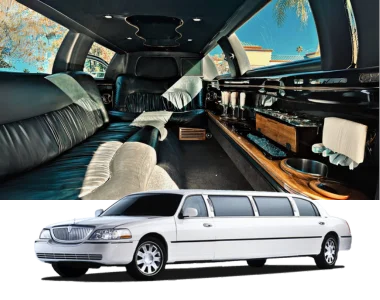 Lincoln Town Car Super Stretch (White)
